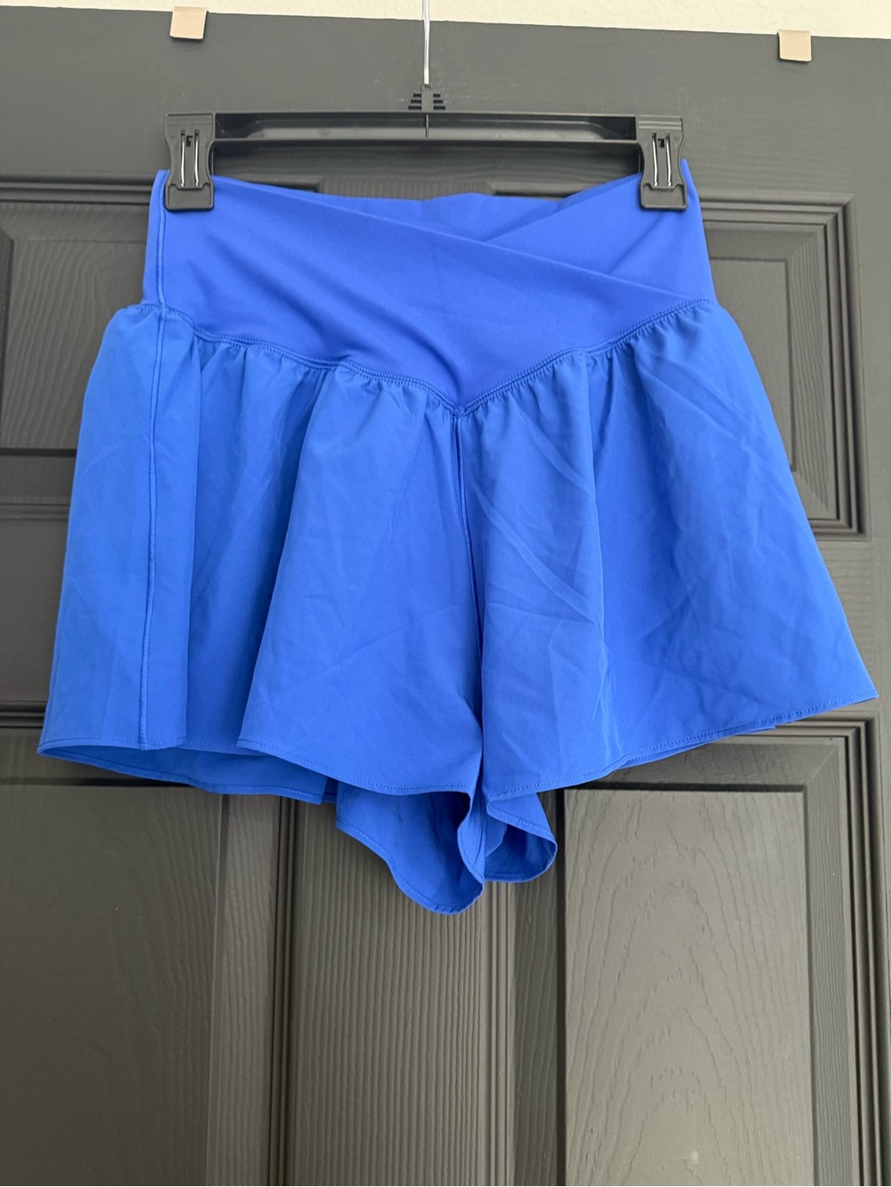 Offline by aerie Real Me Crossover Flowy Short - Cobalt Blue - Picture 3 of 12
